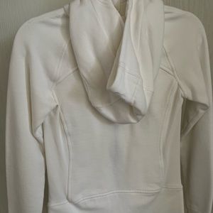 White Scuba Full Zip , Size 2, Gently used
